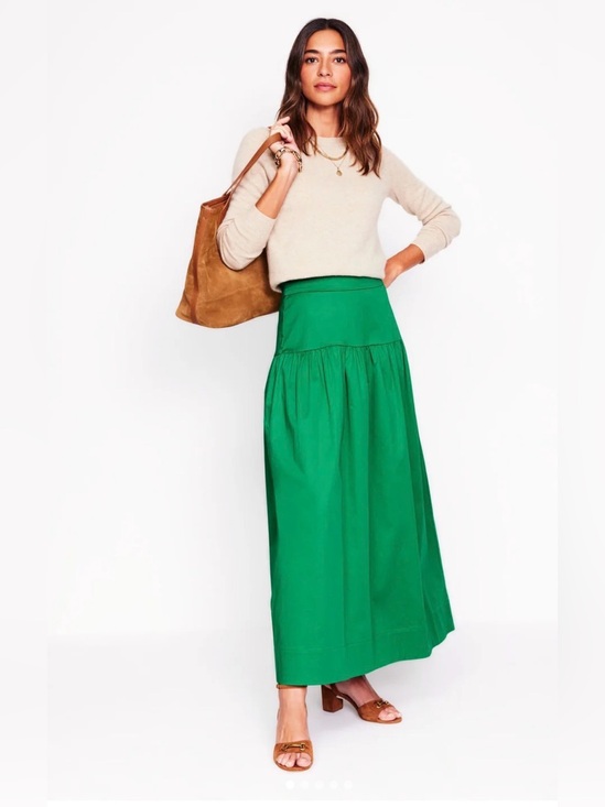 Boden Dresses & Skirts - Boden Yoke Detail Maxi Skirt in Emerald Green Size 12